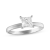 Thumbnail Image 1 of Diamond Solitaire Engagement Ring 1 ct tw Princess-cut 10K White Gold (I/I3)