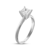 Thumbnail Image 2 of Diamond Solitaire Engagement Ring 1 ct tw Princess-cut 10K White Gold (I/I3)