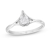 Thumbnail Image 1 of Diamond Solitaire Engagement Ring 5/8 ct tw Pear-Shaped 14K White Gold (I/I2)