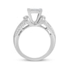 Thumbnail Image 3 of Princess-Cut Multi-Diamond Center Engagement Ring 1 ct tw 10K White Gold