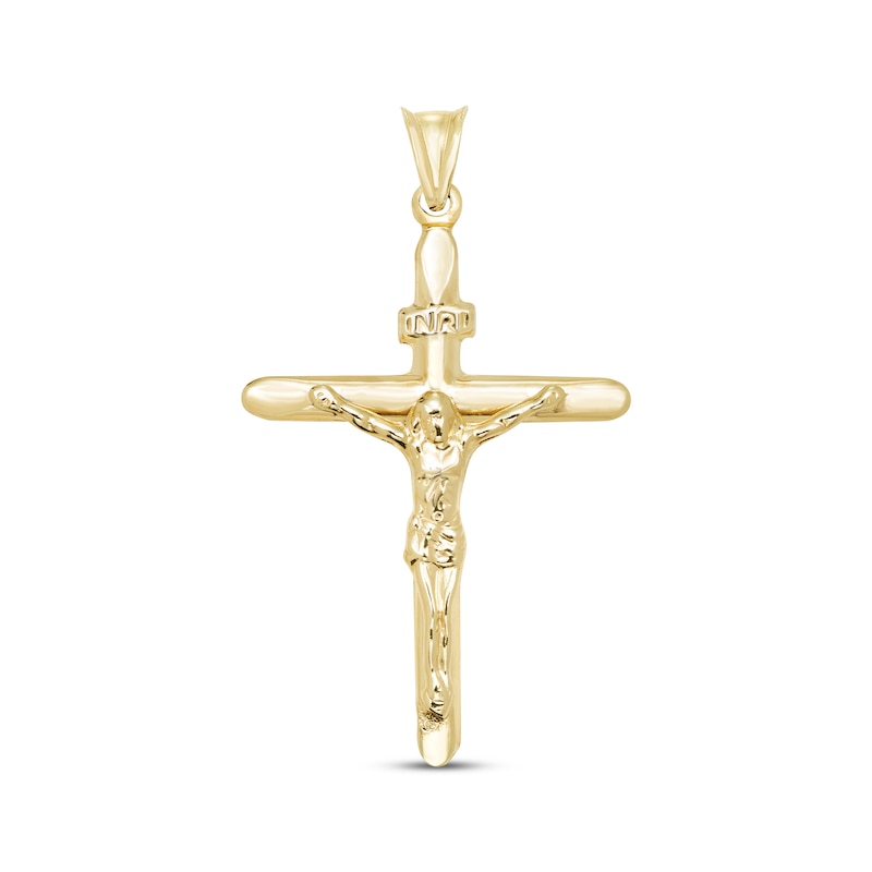 Main Image 1 of Crucifix Charm 14K Yellow Gold