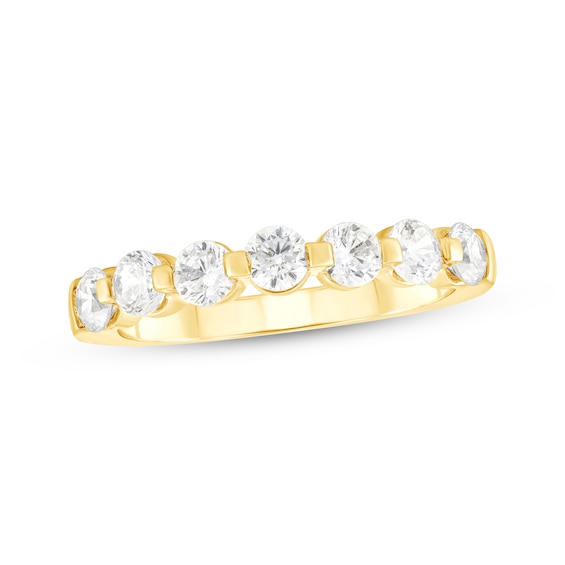 Diamond Anniversary Ring 1 ct tw 14K Yellow Gold