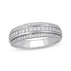 Thumbnail Image 1 of Diamond Multi-Row Fashion Ring 1/2 ct tw 10K White Gold