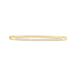 Diamond Bangle Bracelet 3/8 ct tw 14K Yellow Gold