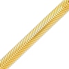 Thumbnail Image 1 of Diamond-Cut Semi-Solid Snake Chain Bracelet 10K Yellow Gold 7.5"