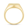 Thumbnail Image 2 of Polished Heart Signet Ring 10K Yellow Gold