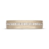 Thumbnail Image 3 of Neil Lane Artistry Men's Round & Baguette-Cut Lab-Grown Diamond Wedding Band 1/2 ct tw 14K Yellow Gold