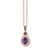 Thumbnail Image 1 of Le Vian Amethyst Necklace 1/3 ct tw Diamonds 14K Gold