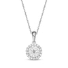 Thumbnail Image 1 of Diamond Necklace 1/3 ct tw Round-cut 10K White Gold 18&quot;