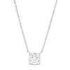 Thumbnail Image 1 of Lab-Grown Diamonds by KAY Solitaire Necklace 1-1/2 ct tw Round 14K White Gold 19&quot; (F/VS2)