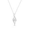 Thumbnail Image 1 of Diamond Necklace 1/3 ct tw 10K White Gold 18&quot;