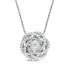 Thumbnail Image 0 of Diamond Necklace 5/8 ct tw 14K White Gold 18"