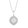 Thumbnail Image 1 of Diamond Necklace 3/8 ct tw 10K White Gold 18&quot;