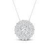 Thumbnail Image 1 of Lab-Grown Diamonds by KAY Necklace 1-1/4 ct tw 14K White Gold 18&quot;