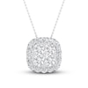 Thumbnail Image 1 of Lab-Grown Diamonds by KAY Necklace 1/2 ct tw 14K White Gold 19&quot;