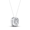 Thumbnail Image 2 of Lab-Grown Diamonds by KAY Necklace 1/2 ct tw 14K White Gold 19&quot;