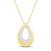 Thumbnail Image 0 of Diamond Necklace 1/10 ct tw 10K Yellow Gold