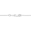 Thumbnail Image 3 of Encircled by Love Diamond Necklace 1/3 ct tw Round-cut 10K White Gold 18&quot;