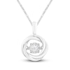 Thumbnail Image 1 of Unstoppable Love Diamond Necklace Sterling Silver 19&quot;