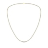 Thumbnail Image 1 of Men's Diamond Tennis Necklace 3 ct tw Round-cut 10K Yellow Gold 22&quot;