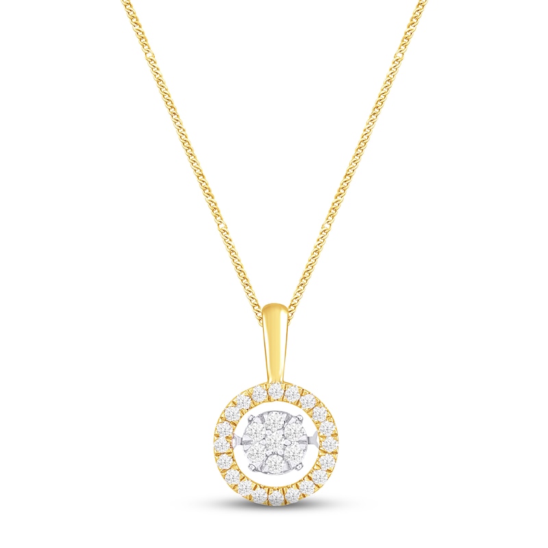 Unstoppable Love Diamond Necklace 1/4 ct tw 10K White Gold 19