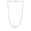 Thumbnail Image 1 of Diamond Riviera Necklace 5 ct tw 14K White Gold 17&quot;