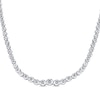 Thumbnail Image 2 of Diamond Riviera Necklace 5 ct tw 14K White Gold 17&quot;