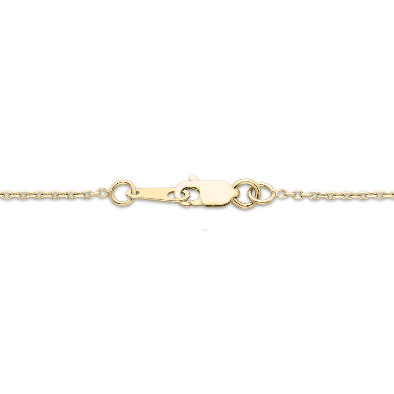 Love Entwined Round-Cut Diamond Necklace 1/2 ct tw 10K Yellow Gold 18”