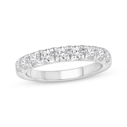 Diamond Anniversary Ring 1 ct tw 10K White Gold