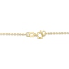 Thumbnail Image 5 of Baguette & Round-Cut Diamond Cross Necklace 1/3 ct tw 10K Yellow Gold 18&quot;