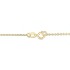 Thumbnail Image 5 of Baguette & Round-Cut Diamond Grid Cross Necklace 1/2 ct tw 10K Yellow Gold 18&quot;