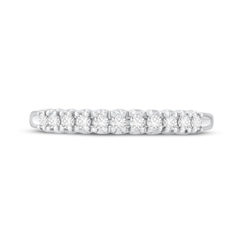 Main Image 3 of Diamond Anniversary Ring 1/4 ct tw 10K White Gold