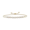 Thumbnail Image 1 of Lab-Grown Diamonds by KAY Link Bolo Bracelet 1/2 ct tw 14K Yellow Gold