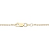 Thumbnail Image 3 of Believe in Love Diamond Double Heart Necklace 1/8 ct tw 10K Yellow Gold 18&quot;