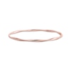 Thumbnail Image 1 of Twist Slip-On Bangle Bracelet 14K Rose Gold 8&quot;