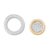 Thumbnail Image 1 of Diamond Mismatched Earrings 1/10 ct tw Round 10K Yellow Gold