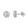 Thumbnail Image 1 of Diamond Earrings 1/10 ct tw Round-cut Sterling Silver