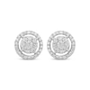 Thumbnail Image 2 of Diamond Stud Earrings 1/2 ct tw 10K White Gold