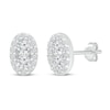 Thumbnail Image 1 of Diamond Stud Earrings 1/4 ct tw Round-cut 10K White Gold