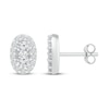 Thumbnail Image 2 of Diamond Stud Earrings 1/4 ct tw Round-cut 10K White Gold