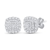 Thumbnail Image 1 of Diamond Earrings 7/8 ct tw 14K White Gold