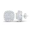 Thumbnail Image 2 of Diamond Earrings 7/8 ct tw 14K White Gold