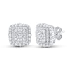 Thumbnail Image 1 of Diamond Earrings 1-1/2 ct tw 14K White Gold