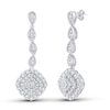 Thumbnail Image 1 of Diamond Earrings 1 ct tw 14K White Gold