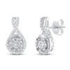 Thumbnail Image 1 of Diamond Earrings 1/6 ct tw Sterling Silver