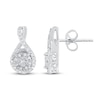 Thumbnail Image 2 of Diamond Earrings 1/6 ct tw Sterling Silver