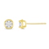 Thumbnail Image 1 of Diamond Stud Earrings 1/8 ct tw 10K Two-Tone Gold