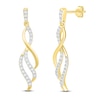 Thumbnail Image 0 of Diamond Dangle Earrings 1/5 ct tw 10K Yellow Gold