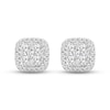 Thumbnail Image 2 of Multi-Diamond Earrings 1 ct tw Round-cut 14K White Gold