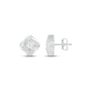 Thumbnail Image 3 of Diamond Stud Earrings Sterling Silver